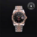 Rolex Certified Pre-owned Datejust Turn-O-Graph 2007, 36 mm, Rolesor rosa V002200671