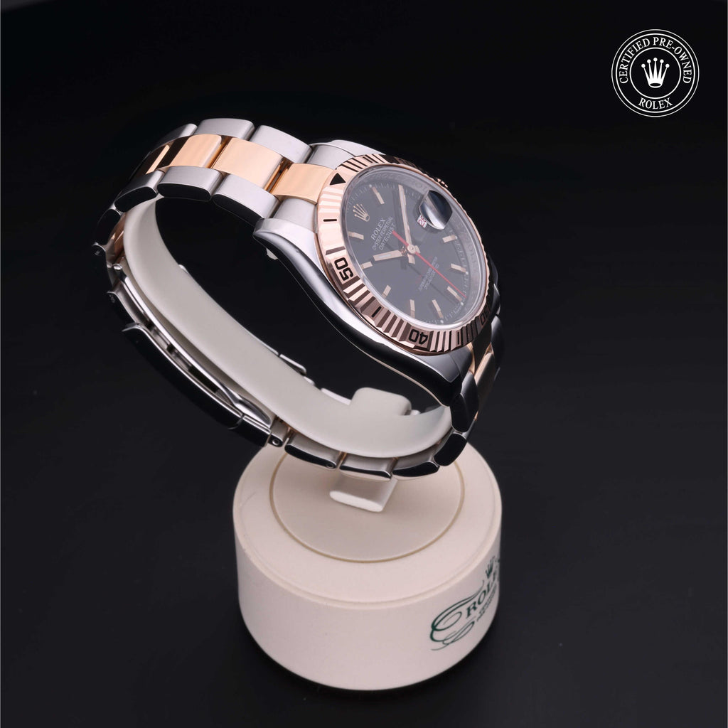 Rolex Certified Pre-owned Datejust Turn-O-Graph 2005, 36 mm, Rolesor rosa V002200699