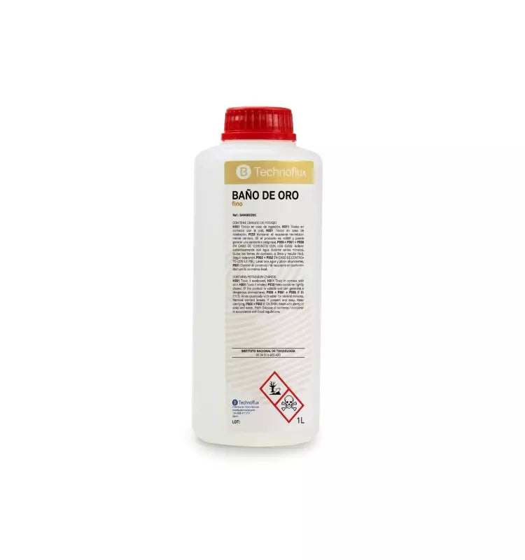 TECHNOFLUX -BAÑO DE ORO FINO 1 Li