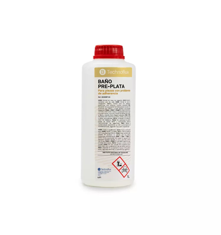 TECHNOFLUX -BAÑO PRE-PLATA 1 LITRO